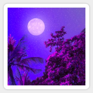 Moonlit Night Sticker